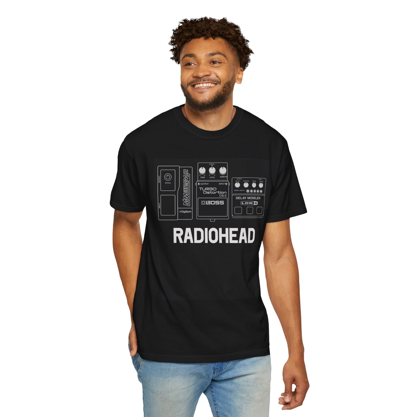 Celebrate your love for Radiohead with this alternative rock T-shirt. Perfect for concerts, collectors, and true fans of iconic music.