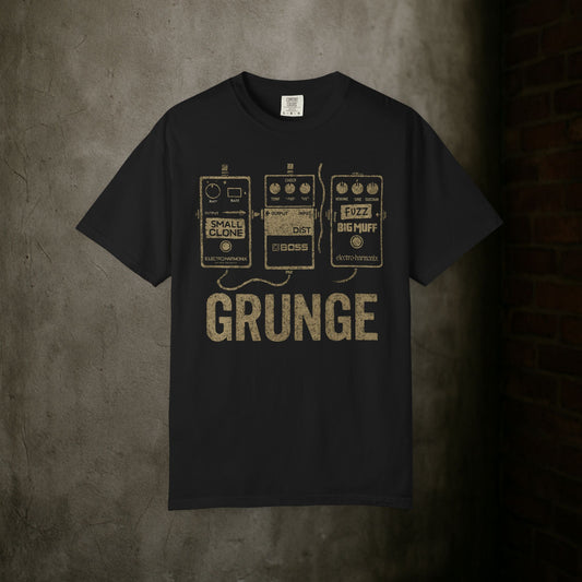 "Grunge" Guitar Pedal T-Shirt — Inspired by Iconic Pedals