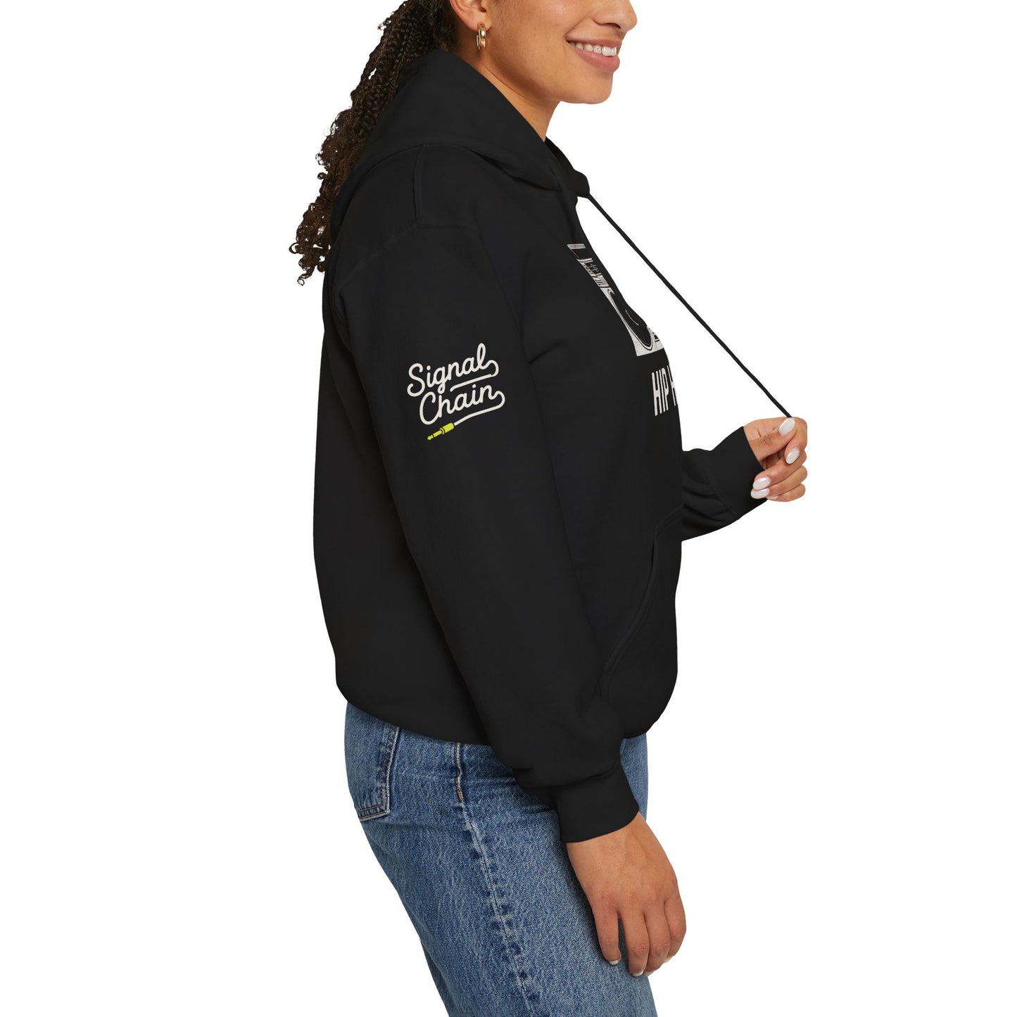 Hip Hop Boombox Hoodie – Retro Unisex Sweatshirt for Old School Music Lovers & Streetwear Fans