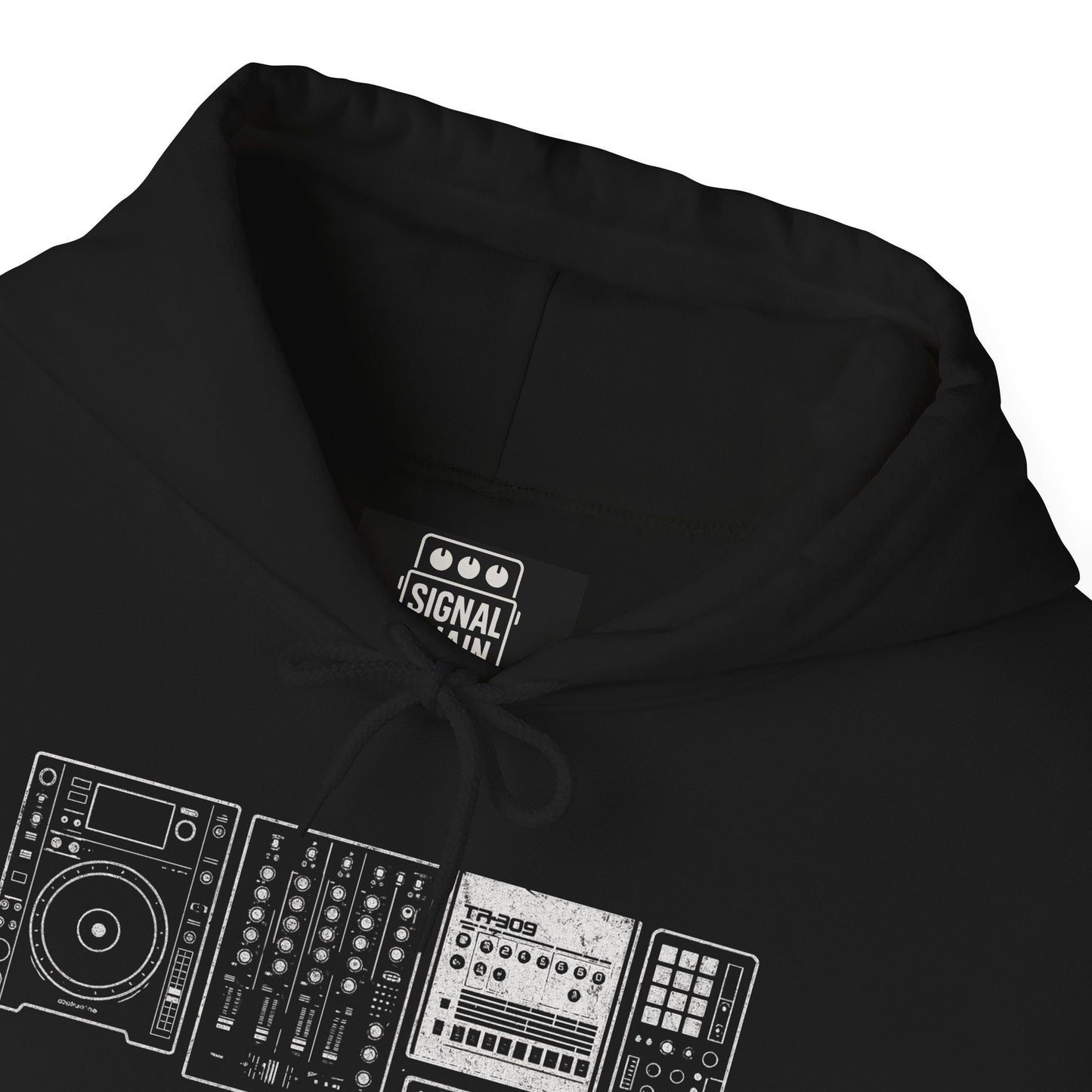 EDM Music Producer Hoodie – Unisex Heavy Blend Sweatshirt for DJs, Producers & Electronic Music Fans