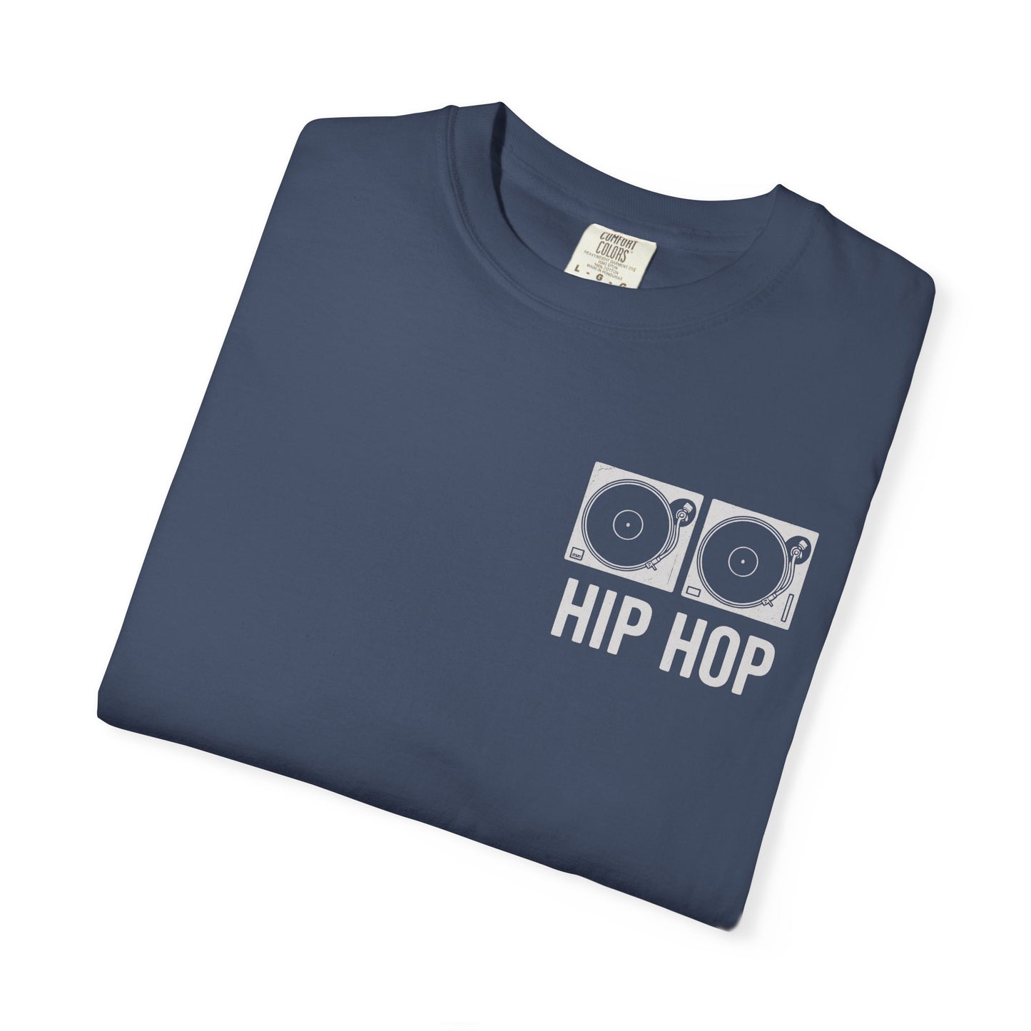 "Hip Hop" Turntable T-Shirt — for DJs, Producers, and Hip Hop Heads