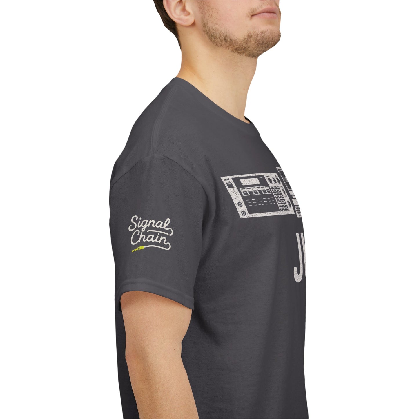 Jungle Music T-Shirt – Vintage Gear Graphic Tee for Drum & Bass and Rave Culture Fans