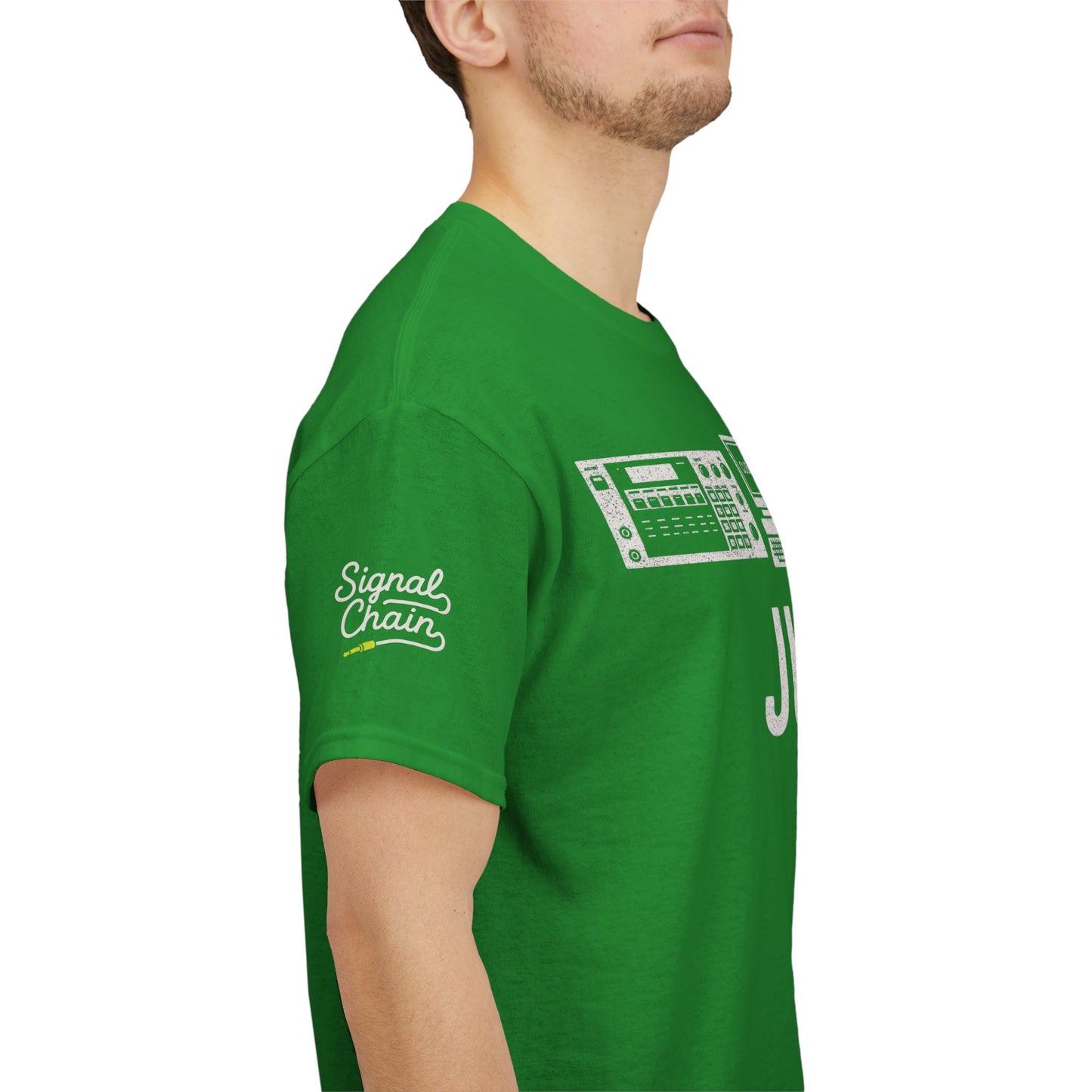 Jungle Music T-Shirt – Vintage Gear Graphic Tee for Drum & Bass and Rave Culture Fans