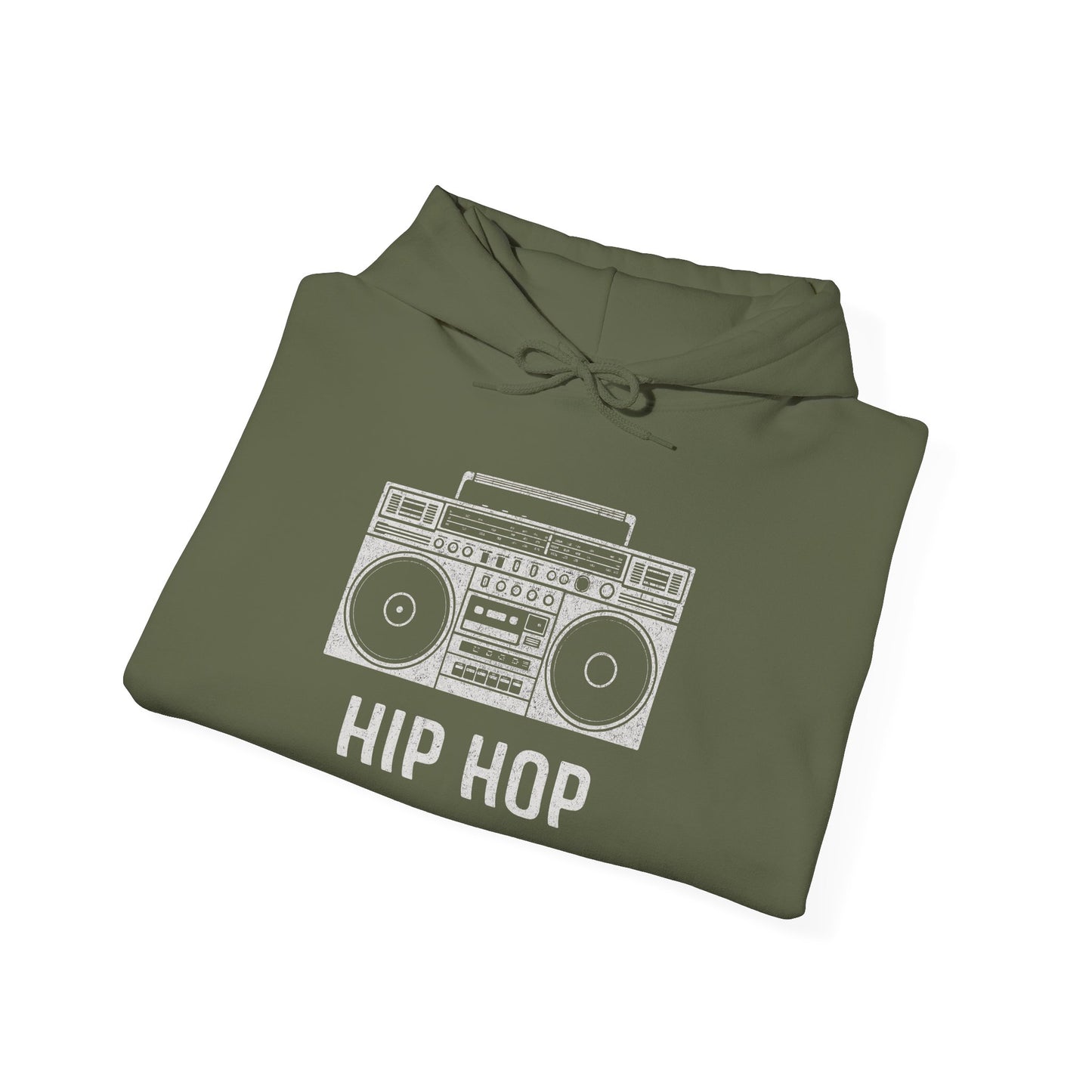 Hip Hop Boombox Hoodie – Retro Unisex Sweatshirt for Old School Music Lovers & Streetwear Fans