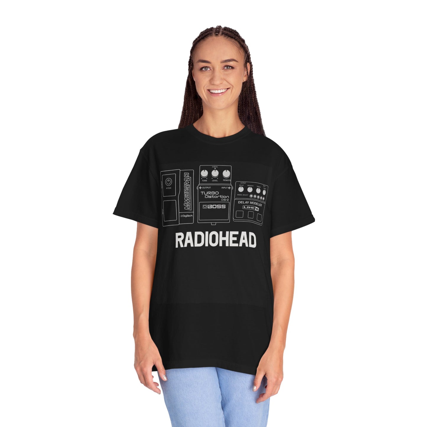 Celebrate your love for Radiohead with this alternative rock T-shirt. Perfect for concerts, collectors, and true fans of iconic music.